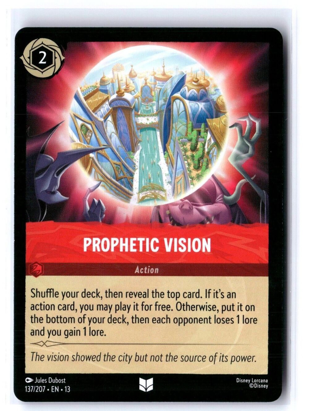 Prophetic Vision Uncommon Attack of the Vine! 137/207 NM
